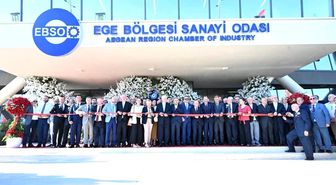 Başkan Ülken, EBSO'nun yeni hizmet binası açılışı törenine katıldı