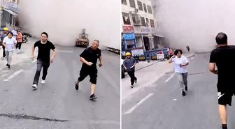 Bir anda yerle bir oldular! Çok sayıda kişi enkaz altında kaldı