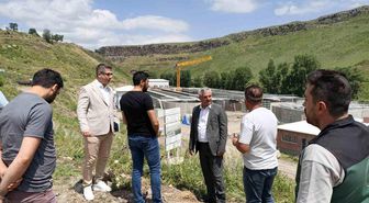 DSİ'den Kars'ta yatırımlara yakın takip: Atıksu Tesisi ve Kağızman Barajı yerinde incelendi