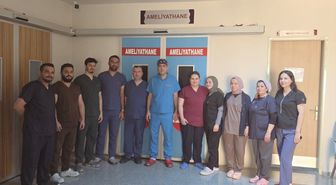 Gaziantep'te bir hastanın rahminden 2,5 kilogramlık miyom çıkarıldı