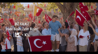 Halkbank'tan 15 Temmuz'a Özel Reklam Filmi: 'İrade Bizim, Zafer Bizim'