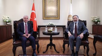 Kırklareli Valisi Turan'dan Diyanet İşleri Başkanı Arpaguş'a ziyaret