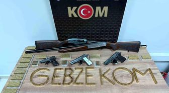 Kocaeli'de operasyon: Bin 513 fişek ele geçirildi