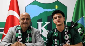 Kocaelispor, Haydar Karataş'ı 4 yıllığına renklerine bağladı