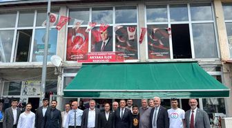 MHP Akyaka'da güven tazeledi: Erhan Aktaş yeniden ilçe başkanı seçildi