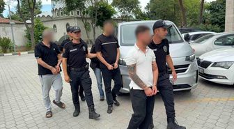 Samsun'da uyuşturucu şüphelileri adliyede