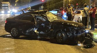 Şanlıurfa'da tırla otomobilin çarpıştığı kazada 1 kişi yaralandı