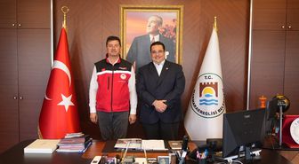 Tekirdağ Tarım ve Orman Müdürü Aksoy, Başkan Bozkurter'i ziyaret etti