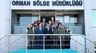 Vali Hacıbektaşoğlu'ndan Orman Bölge Müdürlüğü'ne Ziyaret