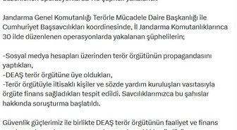 30 ilde DEAŞ'a operasyon; 119 şüpheli yakalandı