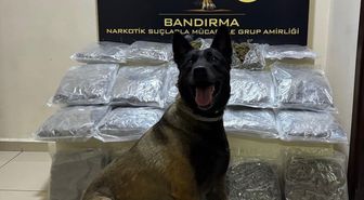 Balıkesir'de 11 kilo 200 gram uyuşturucu ele geçirildi