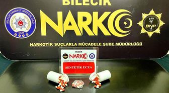 Bilecik'te uyuşturucu operasyonuna 2 gözaltı