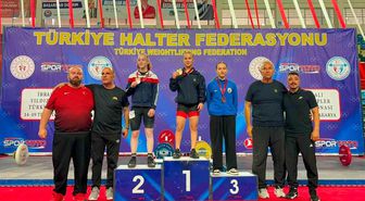 Bilecikli halterci Türkiye üçüncüsü oldu