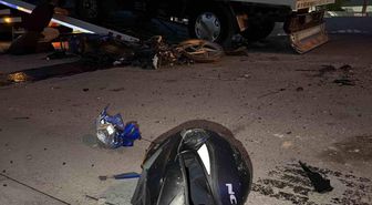 Bolu'da motosiklet ile kamyonet çarpıştı: 1 ölü, 1 yaralı