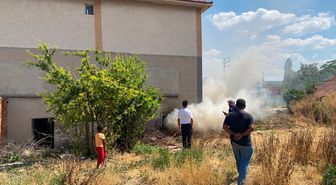 Eskişehir'de 2 katlı müstakil evin bodrum katında çıkan yangın söndürüldü