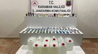 Karaman'da uyuşturucu ve etil alkol ele geçirildi: Aranan 8 kişi tutuklandı