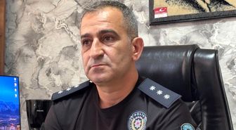 Kayseri'de başkomiserden duygu dolu emeklilik anonsu