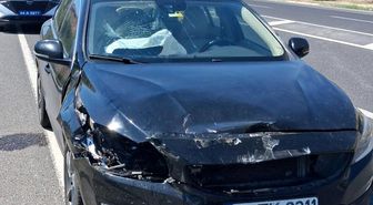 Malatya'da otomobil ile tır çarpıştı: 2 yaralı