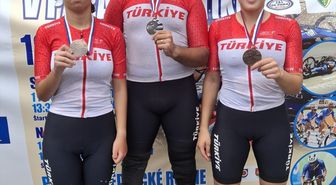 Milli para bisikletçilerden Avrupa Kupası'nda tarihi başarı