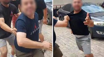 Gümüşhane'de nakliyeci dehşeti kamerada