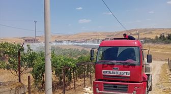 Siirt'te iki ayrı noktada çıkan yangınlar söndürüldü