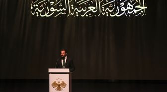 Suriye'de, ilk kez düzenlendiği belirtilen Uluslararası Şam Tekstil Fuarı açıldı