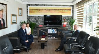 Vali Soytürk, Tekirdağ Bölge Liman Başkanı Sulu'yu ziyaret etti
