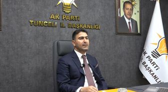 AK Parti Tunceli İl Başkanı Hakan Özer görevinden istifa etti
