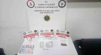 Bafra'da uyuşturucu operasyonu: 2 gözaltı