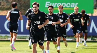 Beşiktaş, Midtjylland maçı hazırlıklarını sürdürdü