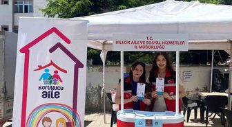 Bilecik'te koruyucu aile tanıtım standı açıldı