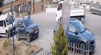 Bolu'da 1 kişinin öldüğü feci kaza kamerada