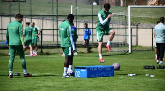 Bursaspor, yeni sezon hazırlıklarını Düzce'de sürdürdü