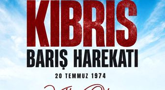 Cumhurbaşkanı Yardımcısı Yılmaz: 'Kıbrıs Barış Harekatı'nın 52. yıl dönümü kutlu olsun'