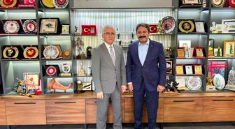 ESOGÜ Rektörü Çolak, İl Müdürü Kalın'ı ziyaret etti