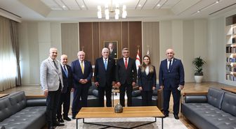 İYİ Parti Genel Başkanı Müsavat Dervişoğlu, KKTC'yi ziyaret etti