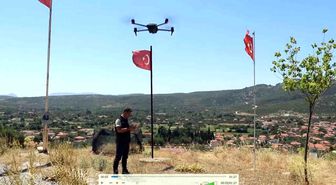 Muğla'da ziraat yangınlarına dron destekli denetim
