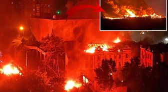Rusya başkent Kiev'i 41 füze ve 125 İHA ile vurdu