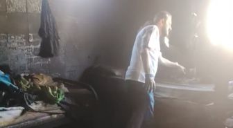 Suudi Arabistan'daki yangında 4 Türk işçinin öldüğü evin görüntüsü ortaya çıktı