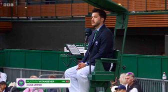 Wimbledon'da bir Türk hakem