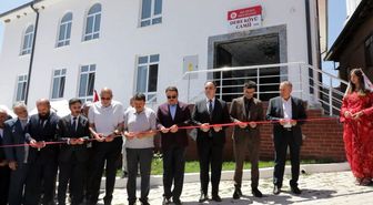 Aslanapa Dere köyü camii ibadete açıldı