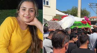15 yaşındaki Eda, son yolculuğuna gelinlikle uğurlandı
