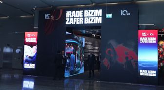 Bakan Göktaş, İrade Bizim Zafer Bizim Sergisi'nin açılışına katıldı