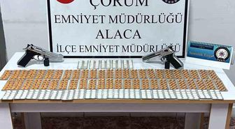 Çorum'da 756 adet sentetik ecza hapı ele geçirildi: 1 tutuklama