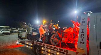 Datça'da motosiklet denetimi: '19 araç trafikten men edildi'