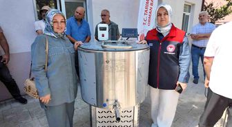Düzce'de 45 üreticiye süt soğutma tankı desteği