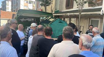 Haliç'te denize düşerek hayatını kaybeden tekne personeli son yolculuğuna uğurlandı