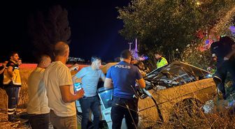 Kahramanmaraş'ta elektrik direğine çarpan otomobilin sürücüsü öldü