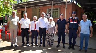 Bayındır Kaymakamı Kıbrıs Gazilerini Ziyaret Etti