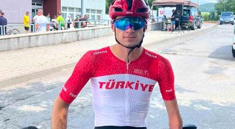 Milli bisikletçi Mehmet Keskin Slovakya'da sahne aldı